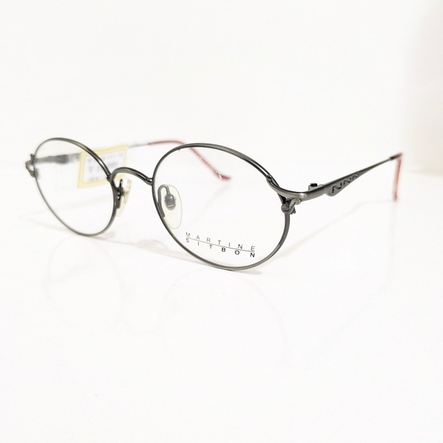 【MARTIN SITBON（ﾏﾙﾃｨｰﾇ ｼｯﾄﾎﾞﾝ）】 屈折率1.67遠近両用セット　メタル　　ガンメタ