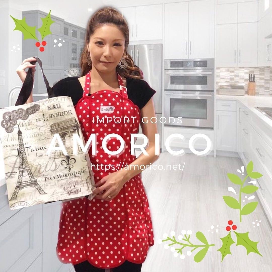 The Sunday Girl】パネル レッドドット エプロン | おしゃれなエプロン