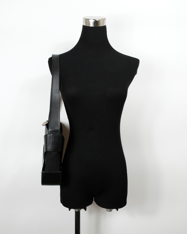 1990s Salvatore Ferragamo cutout shoulder baG