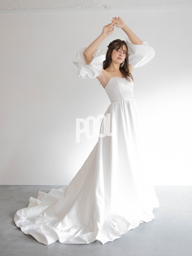 * Acacia *　wedding dress 【rental】   2way dress　 商品番号  ：PWD03