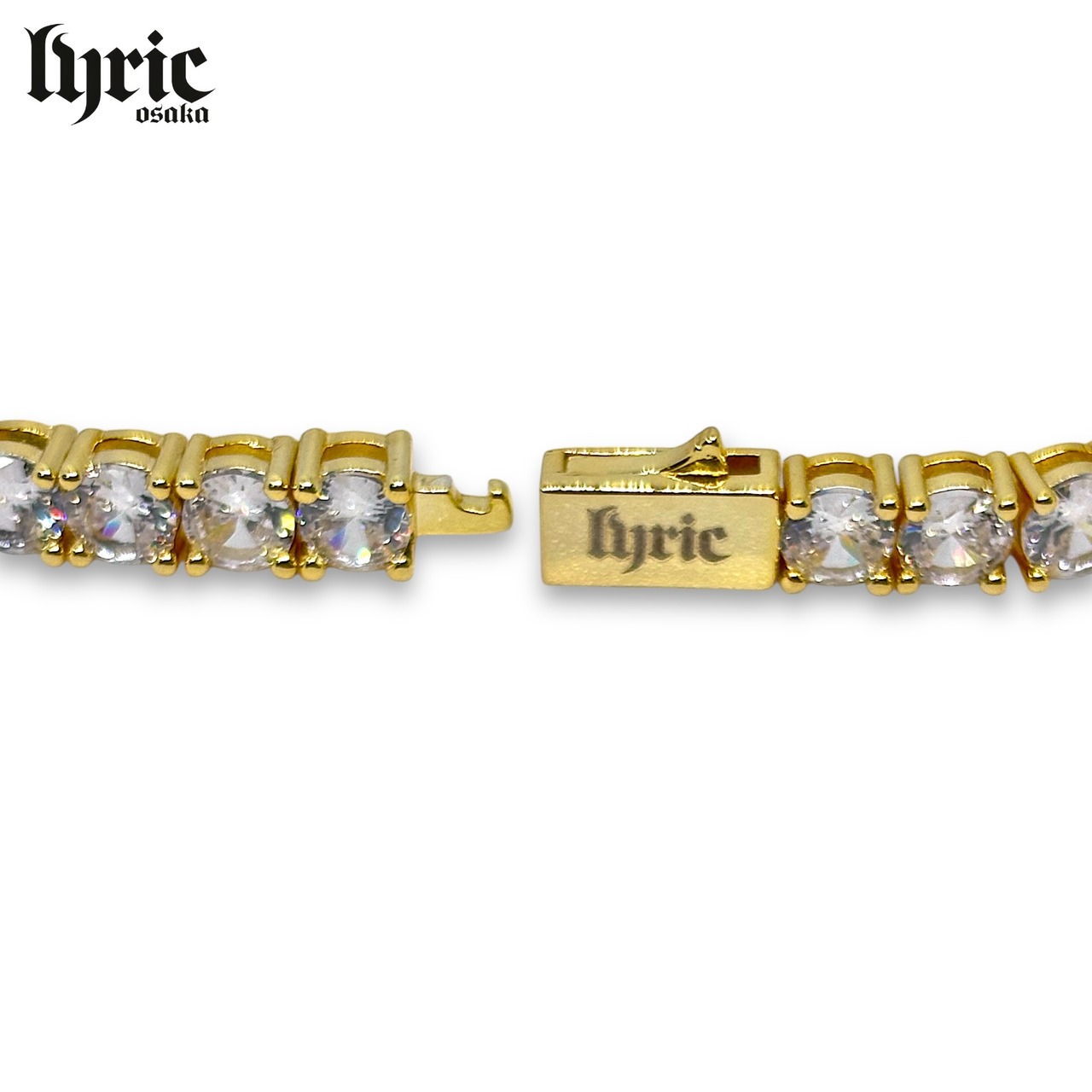 5mm 20cm luxury tennis bracelet gold