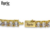 5mm 20cm luxury tennis bracelet gold