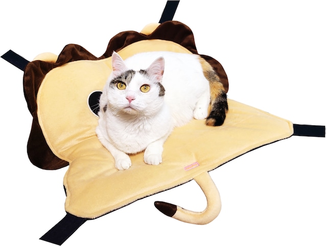 【猫ちゃん用】アニマル猫のハンモック　トラ/ライオン