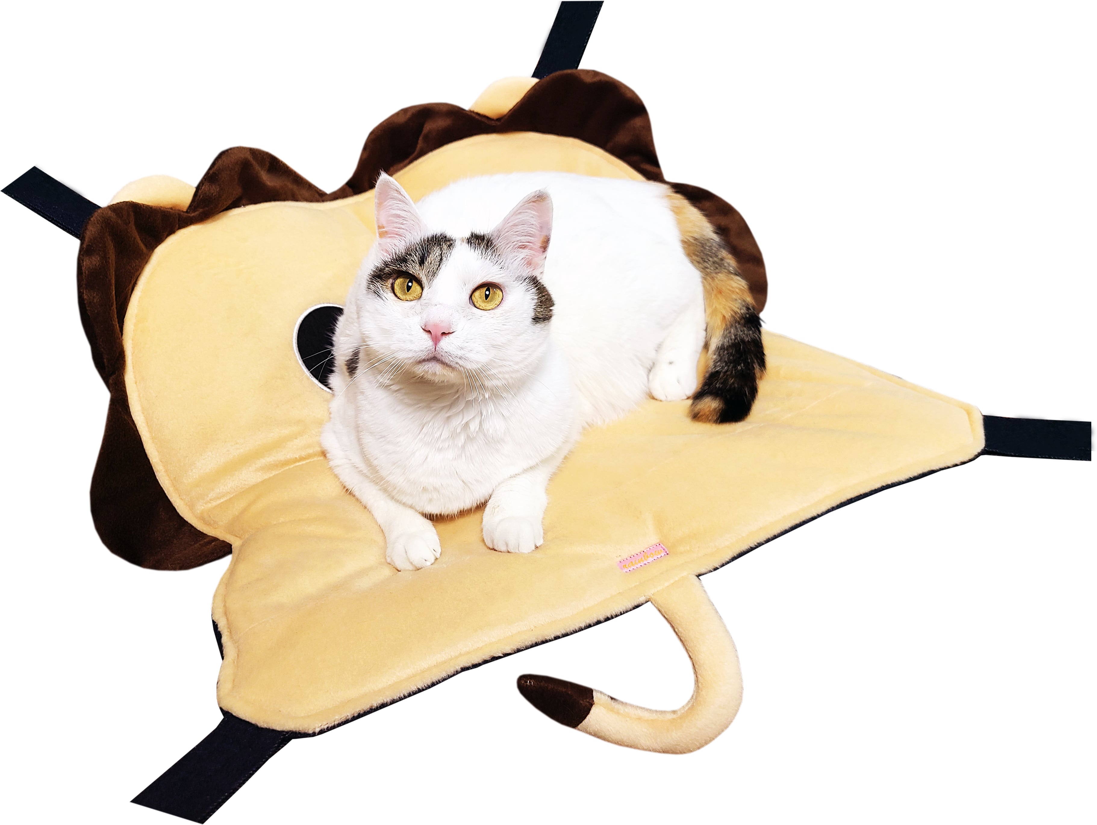 【猫ちゃん用】アニマル猫のハンモック　トラ/ライオン