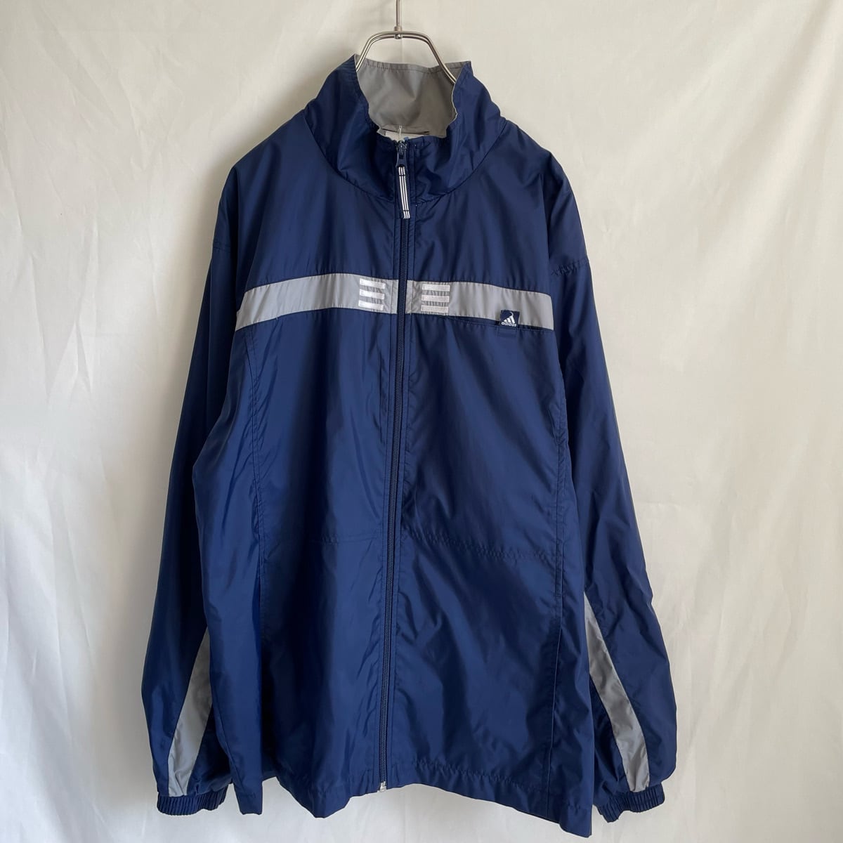 00s adidas デザイン ナイロンジャケット Vintage 古着 Y2K-