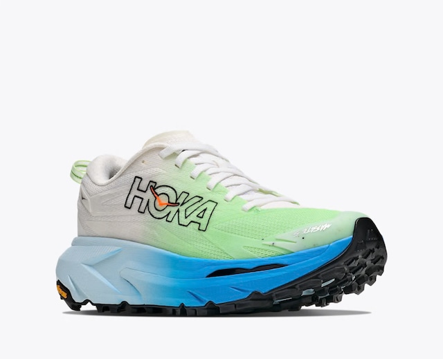 HOKA（ホカ）W MAFATE 5 ( マファテ 5 )  -フロスト / タート アップル　ウィメンズトレイルランニングシューズ