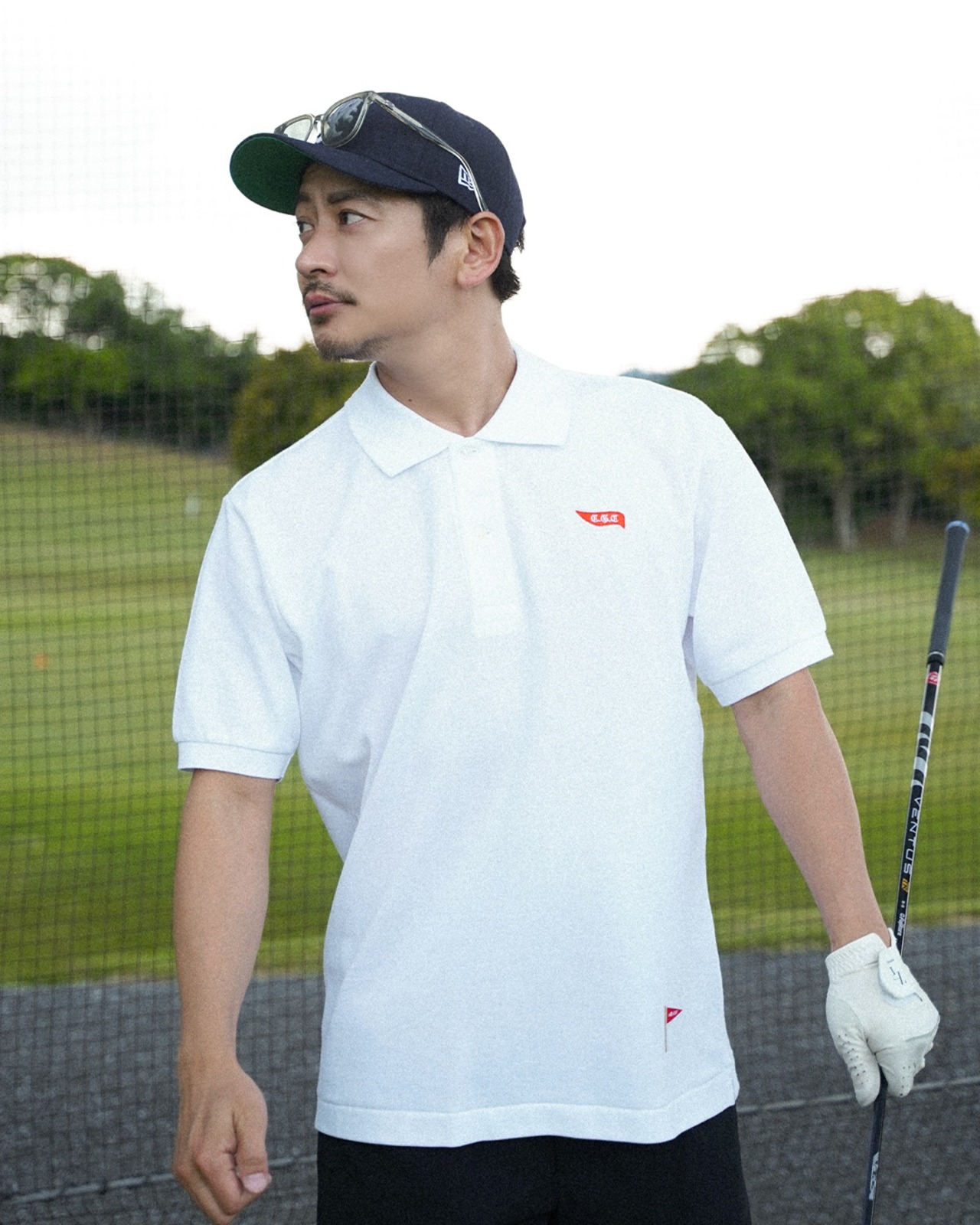 【RCGC】BIG R PRINT POLO SHIRTS［RGC032］