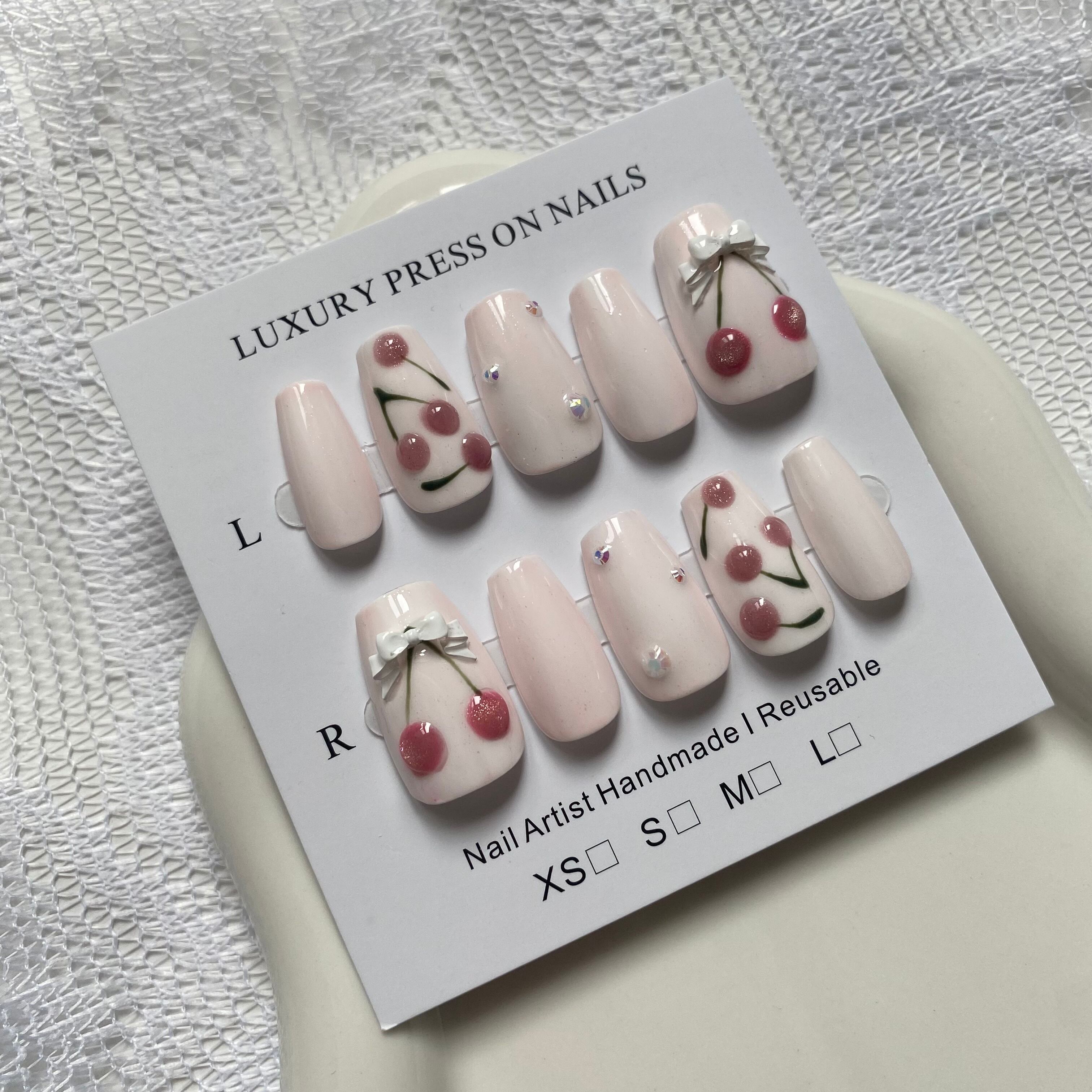 サイズオーダー ネイルチップ No.7 | chouchou__nailtip