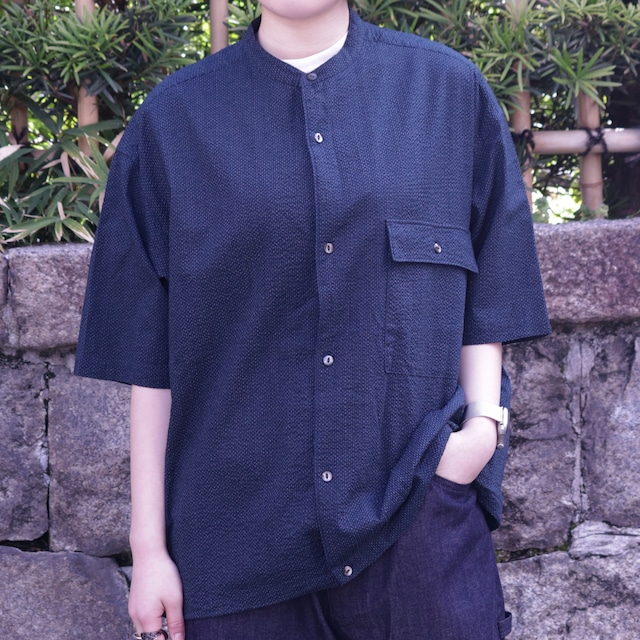 【MANUAL ALPHABET】WAFFLE WIDE SPINDLR S/S SHIRTS