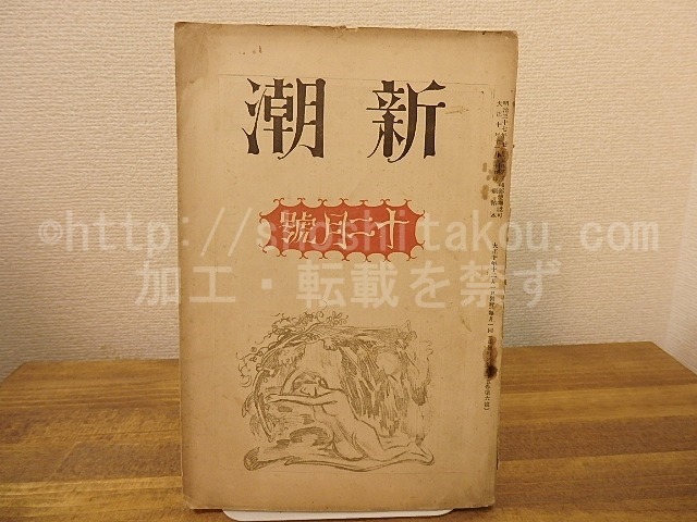 （雑誌）新潮　第35巻第6号　大正10年11月号　/　　　[25245]