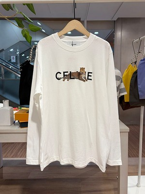 レオパードロングTシャツ［Color:ホワイト］
