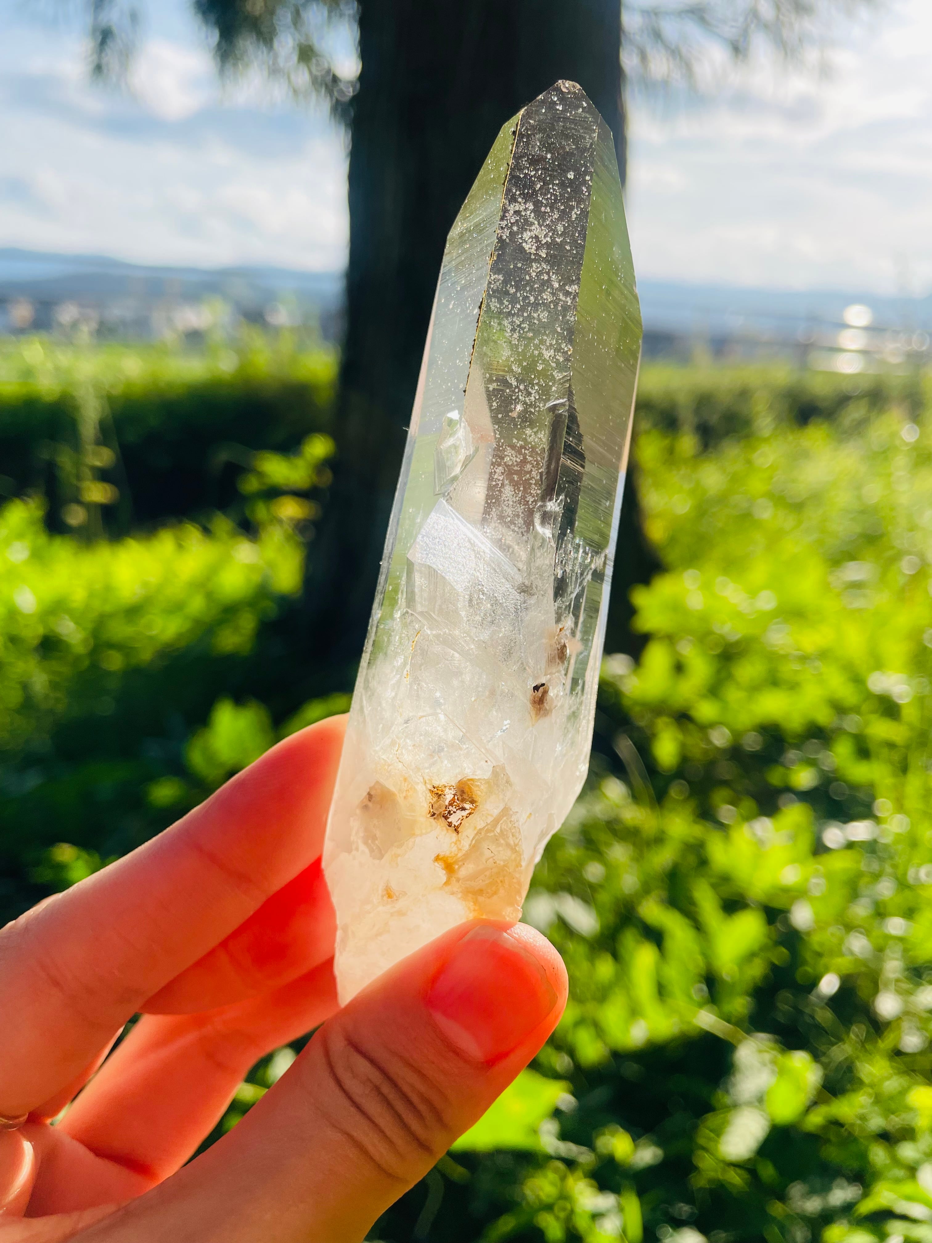 コロンビアサンタンデール産 リチウムクォーツクラスター コロンビア