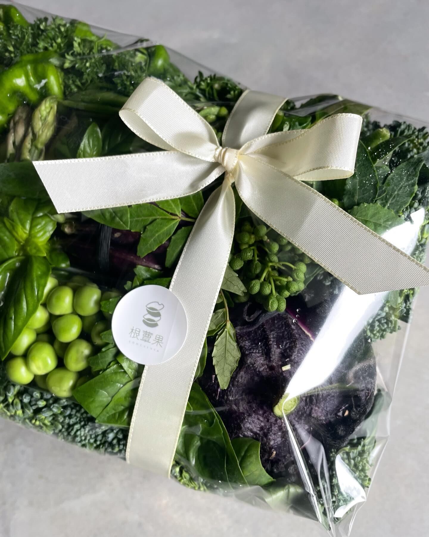 京野菜竹籠（長方形・蓋付き） | 根蕈果konshinka
