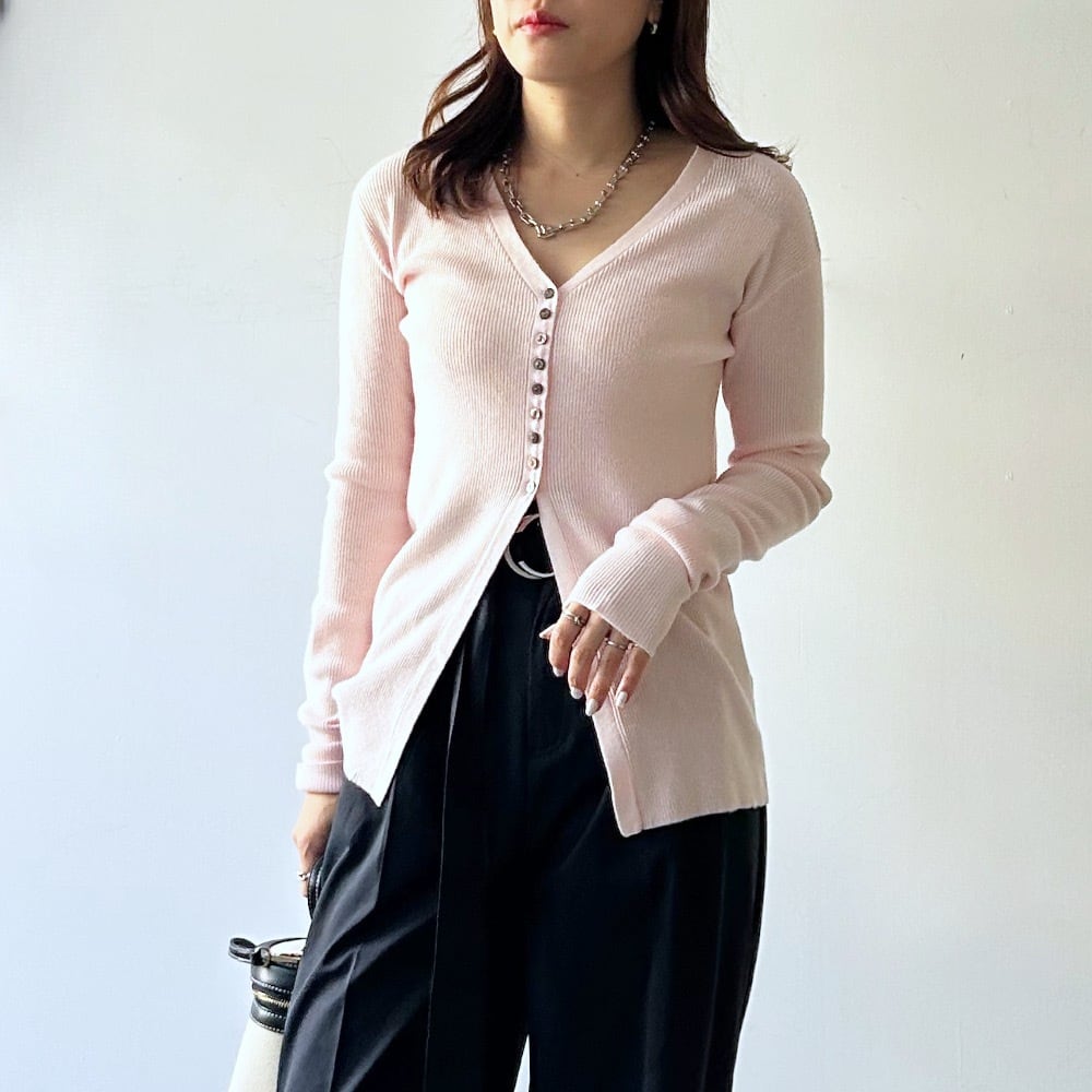 Soft touch v-neck cardigan