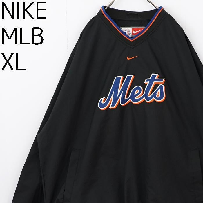 新品 NIKE L Mets メッツ プルオーバー ナイロンジャケット ナイキ-