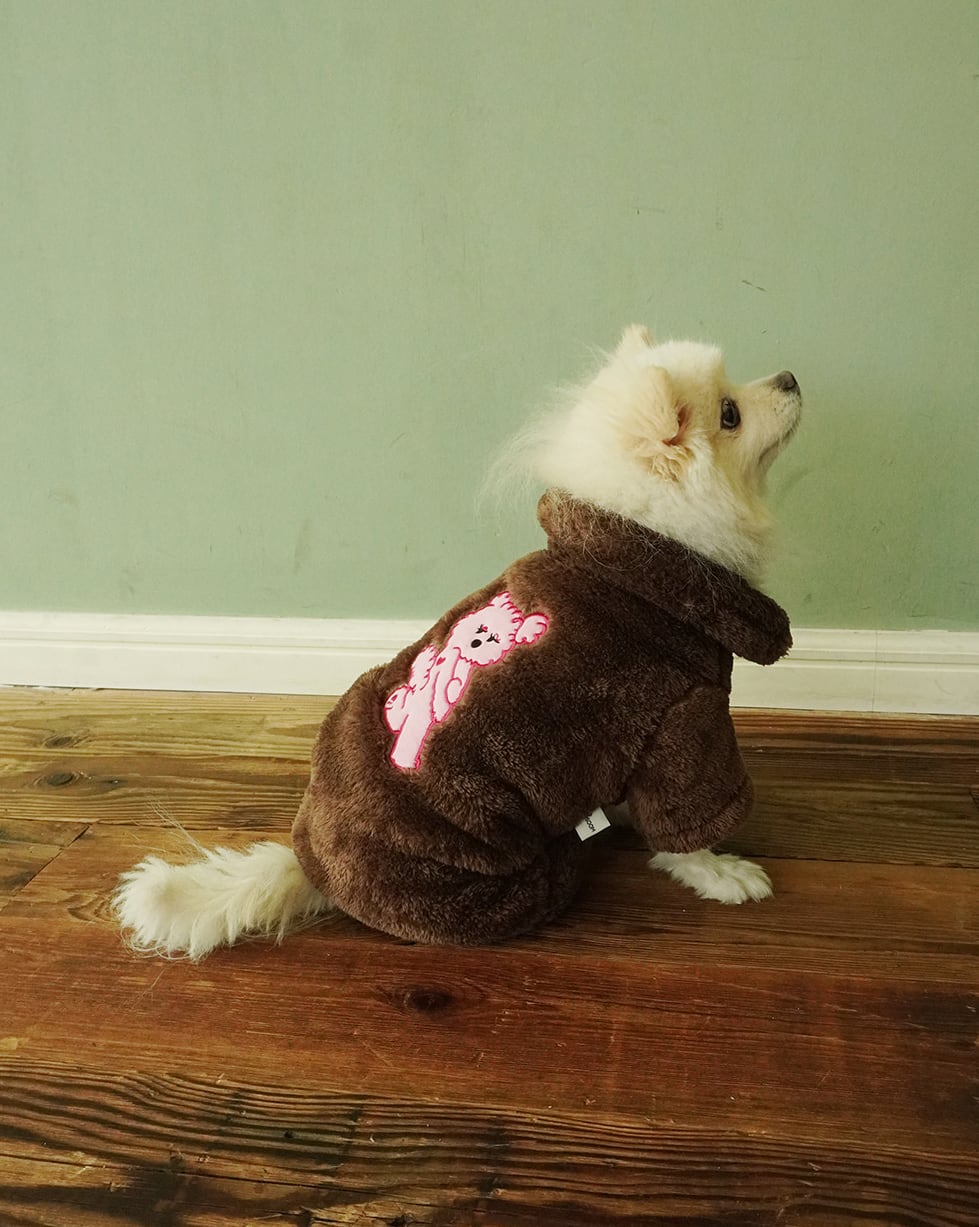 予約【noonoosoom】NoonooBuddy Cotton Candy Allinone (Brown / Rookie)