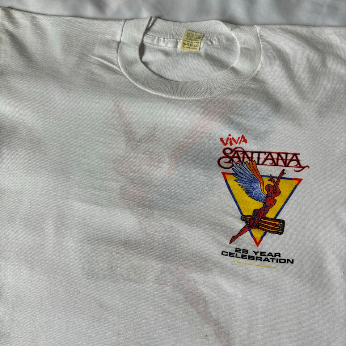 SANTANA【サンタナ】vintage 80s バンド Tシャツ | Pay ID 