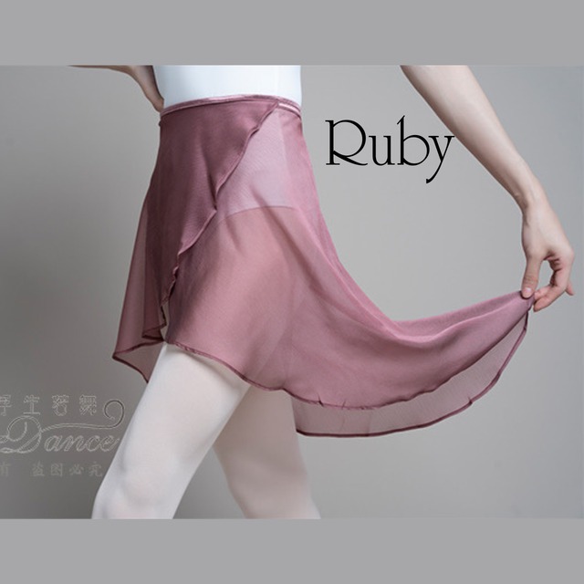 Ruby  シアーオパール　バレエスカート