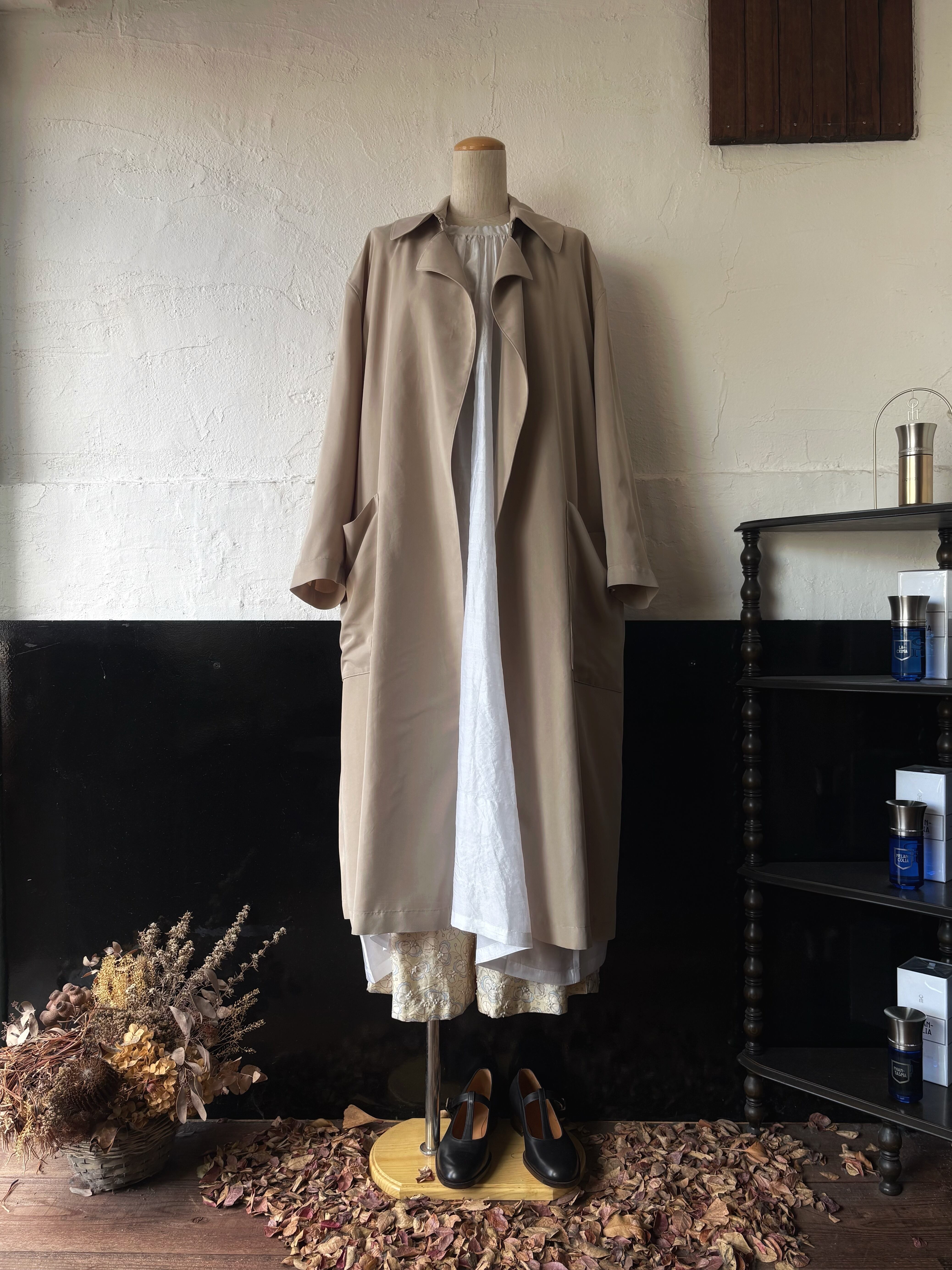 TENNE HANDCRAFTED MODERN waist string dress white | TALE COCOON