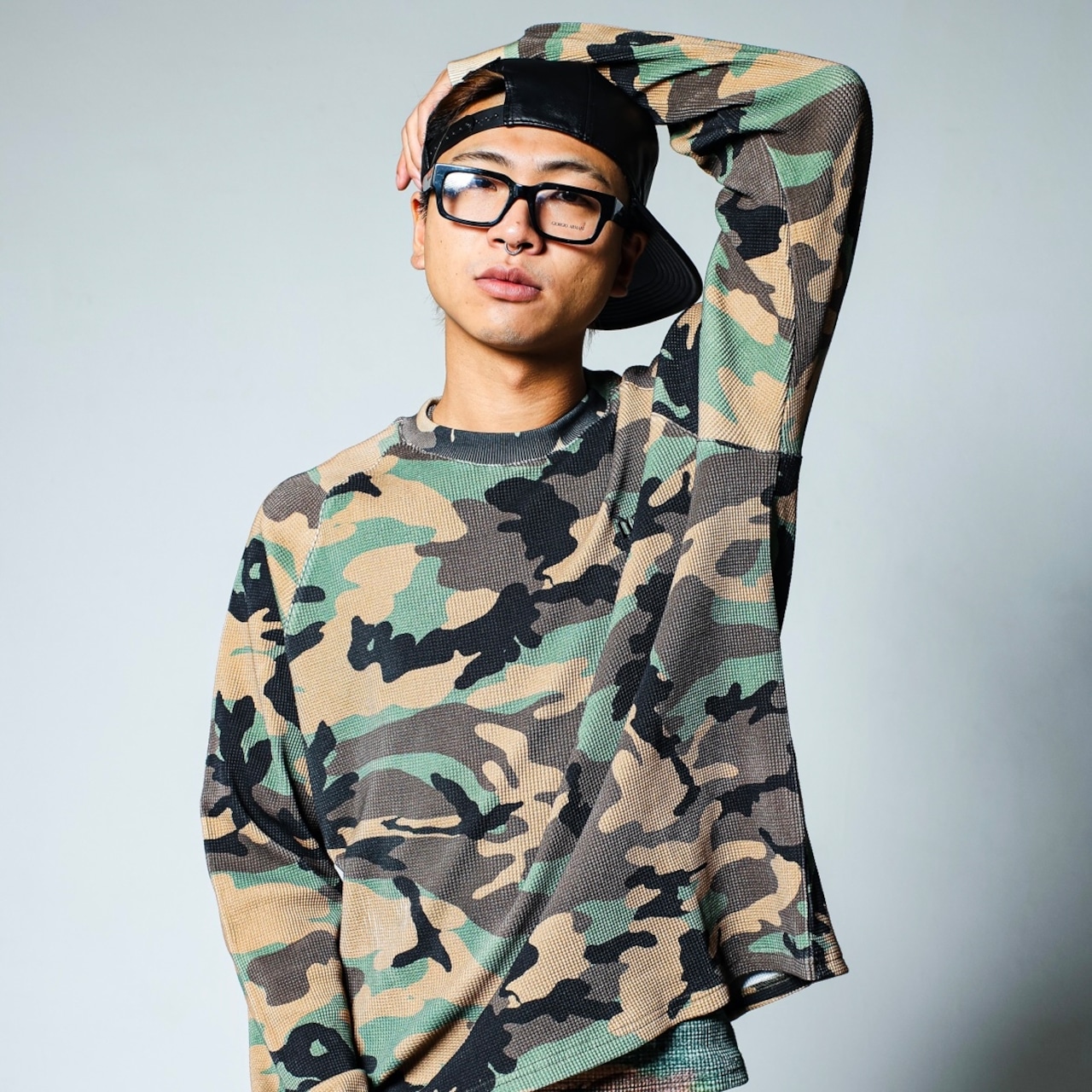 OG SMALL LOGO THERMAL L/S TEE