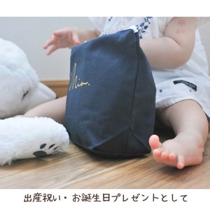 ＼ 名入れ ／　マチ有りポーチ ssdot おしゃれ 筆記体