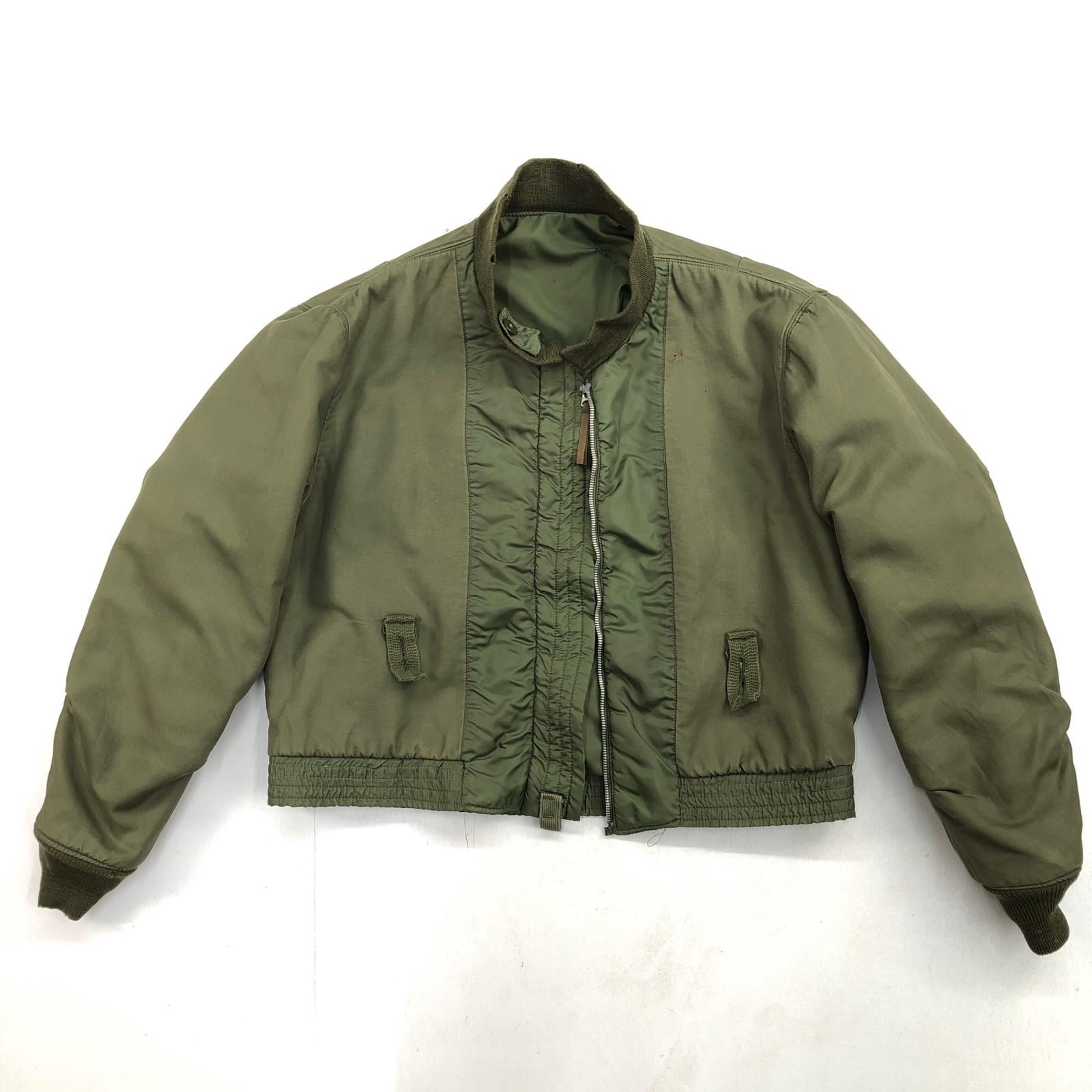 U.S.NAVY USN 60年代 G-8 WEP 前期型 フライトジャケット 黒タグ 42R