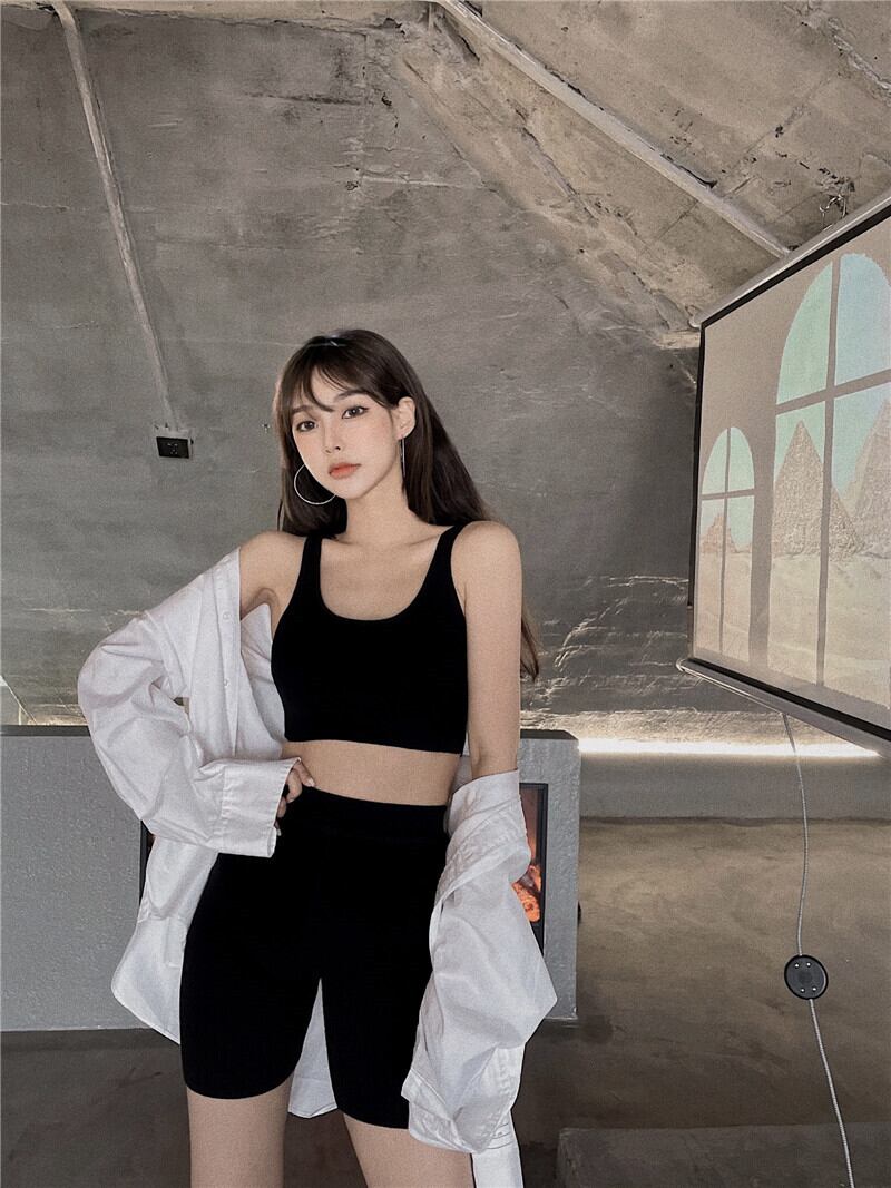 ハイウェストウェスト薄手ショーツ サマー 夏物 ブルマー ブラックストロベリース32994878967