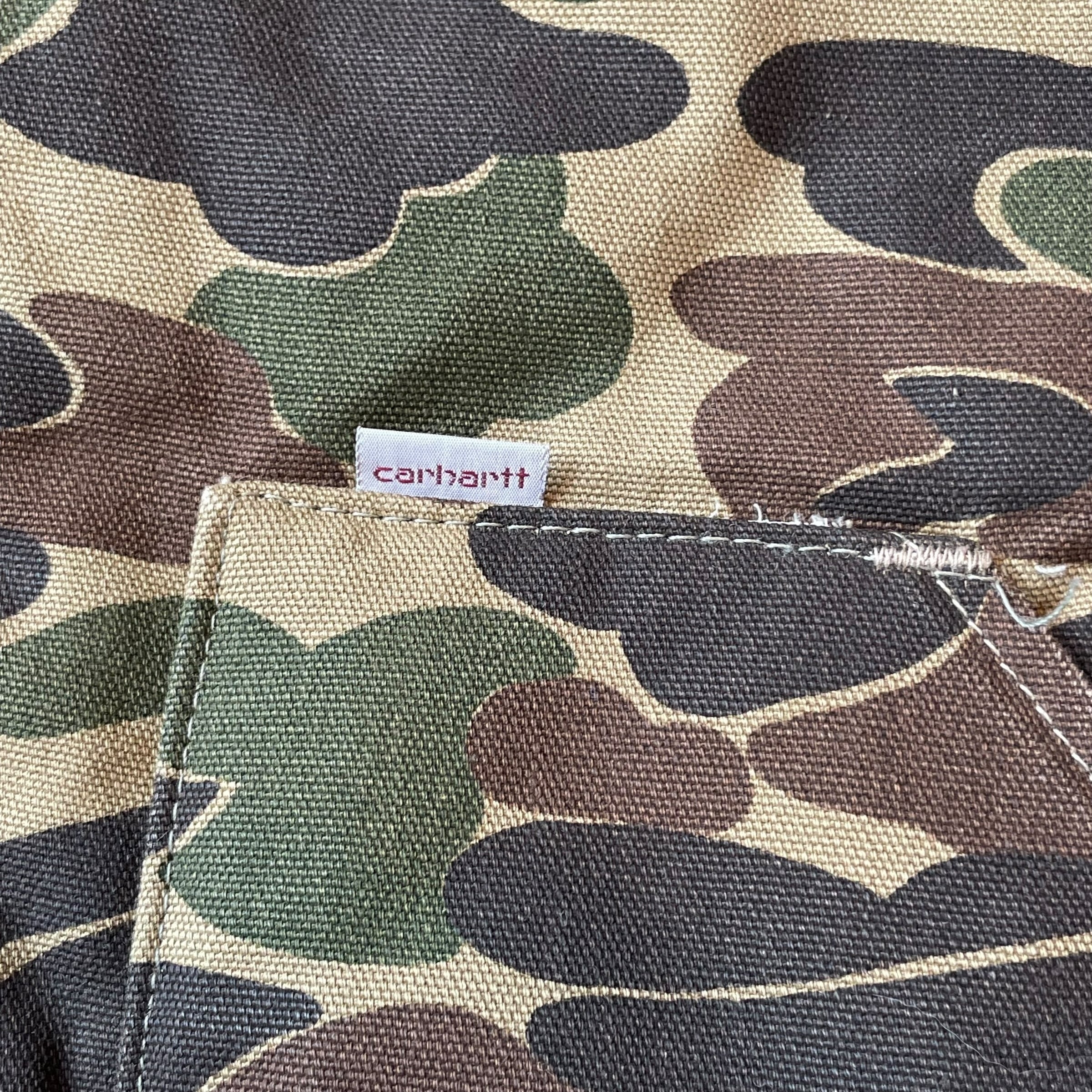 トップス carhartt camo duck hunter camo vest 80s 1987s Carhartt 