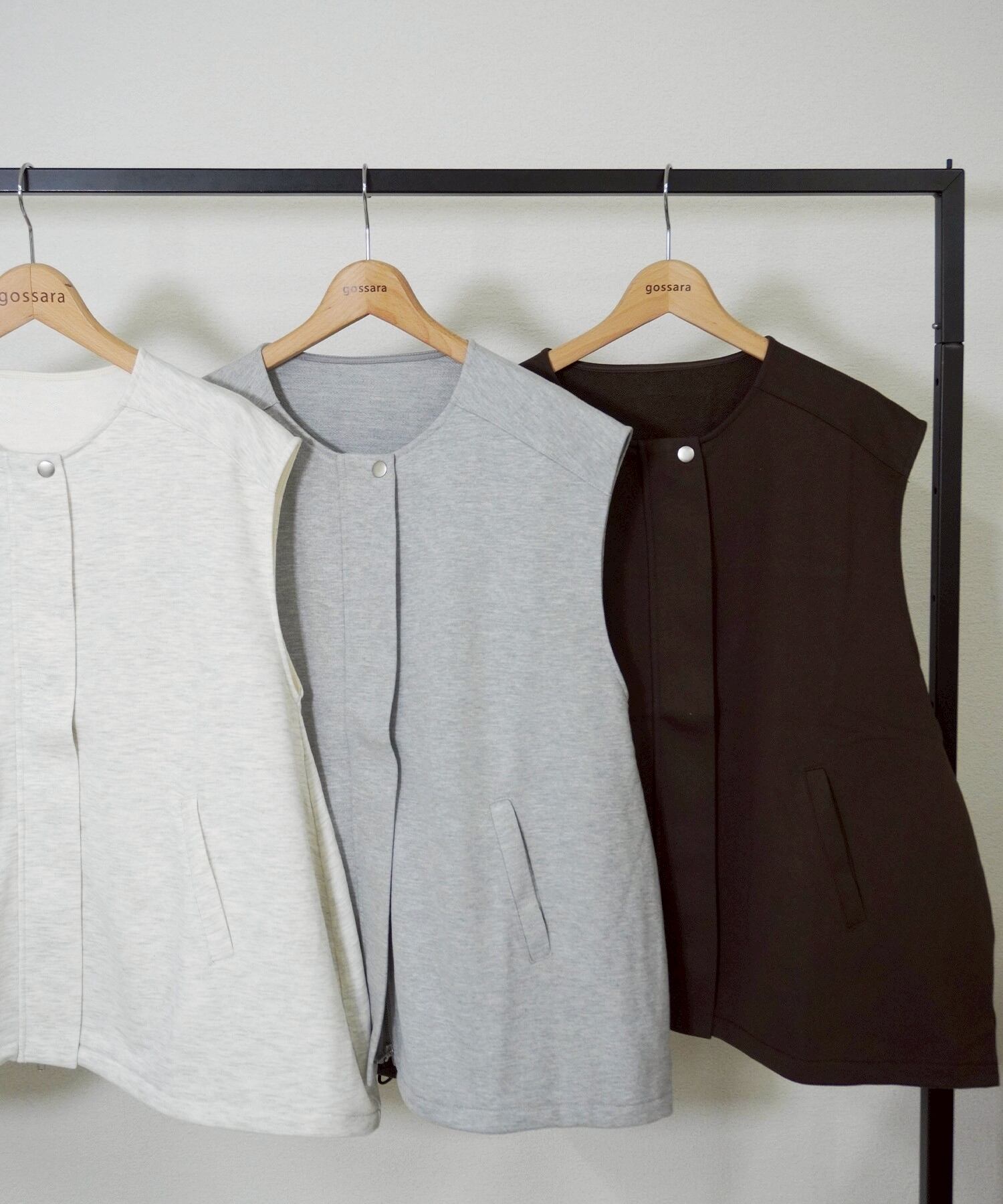 パラスパレス十日 2023SS コットンリネン裏毛 スウェットベスト パラスパレス十日 2023SS コットンリネン裏毛 スウェットベスト