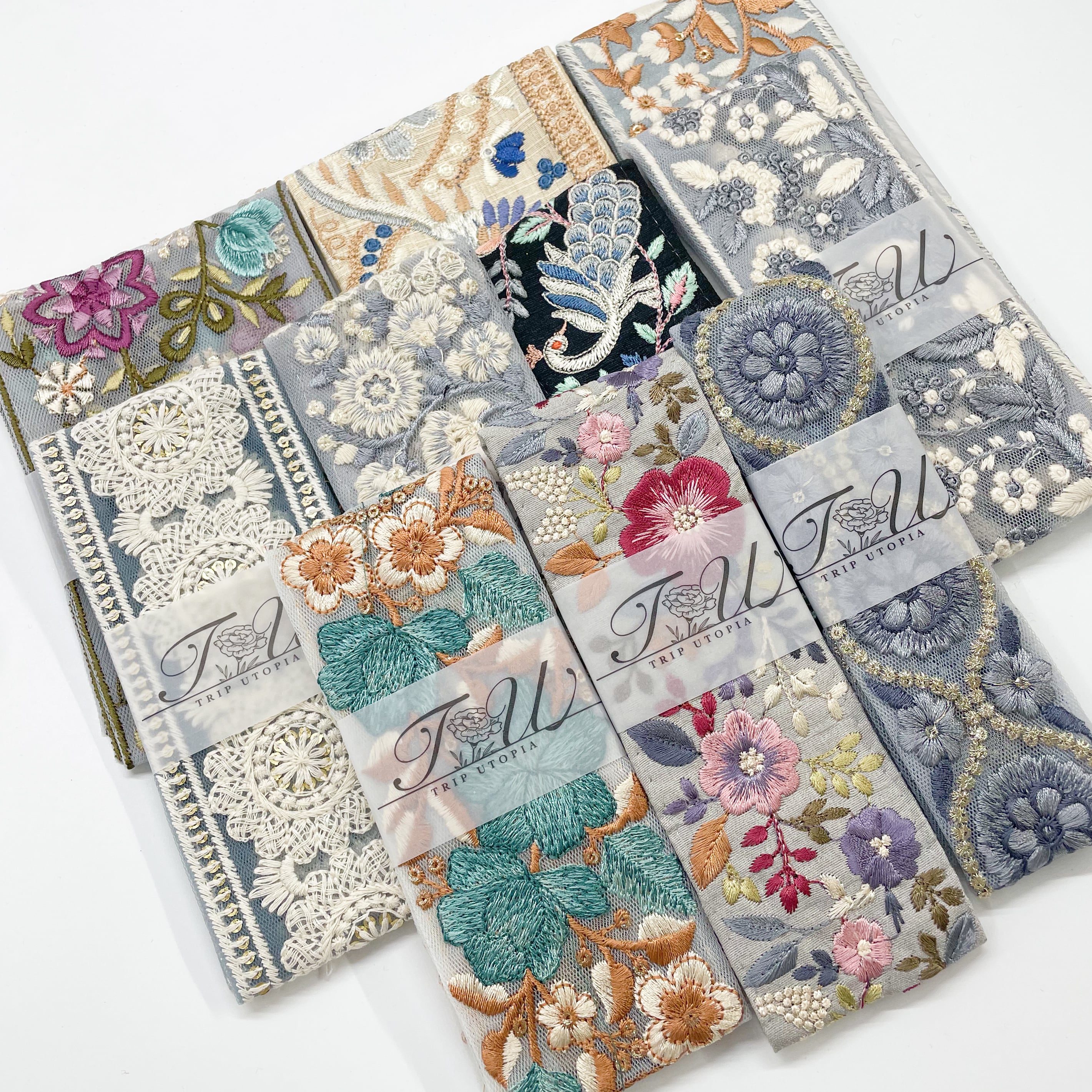 ブルー・ネイビー | 刺繍リボンのお店-TRIPUTOPIA（トリップユートピア）