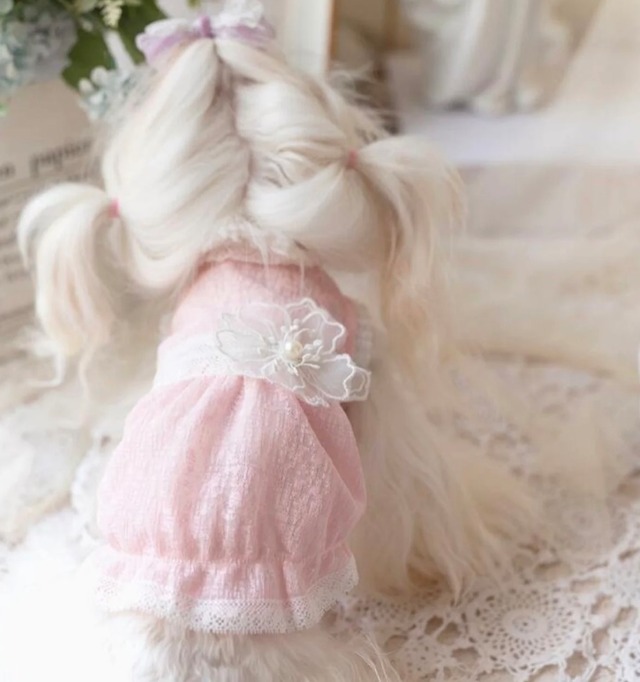 《即納》TW0006  レースフラワードレス