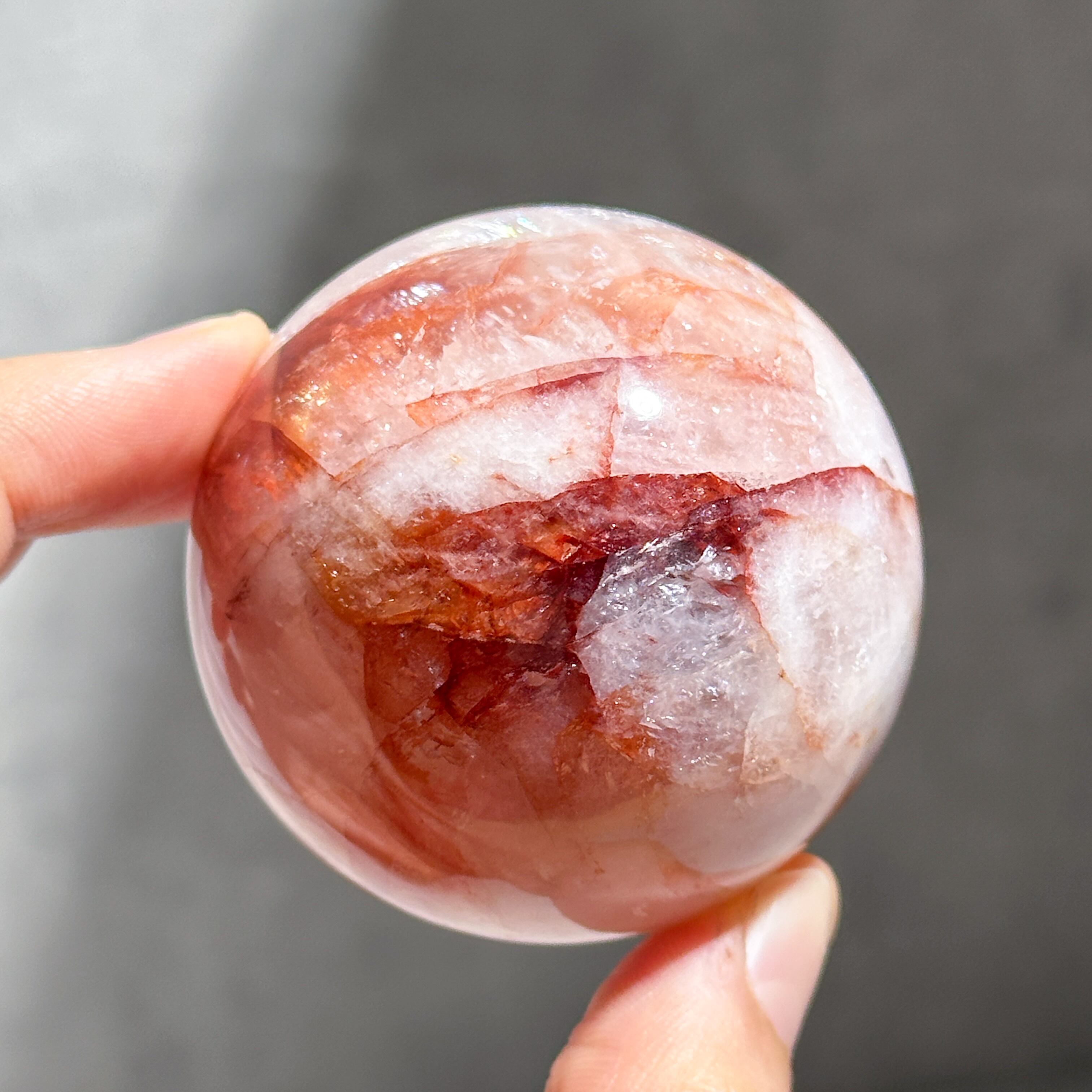 レッドヘマタイトクォーツ スフィア32◇Red Hematite Quartz◇ 天然石