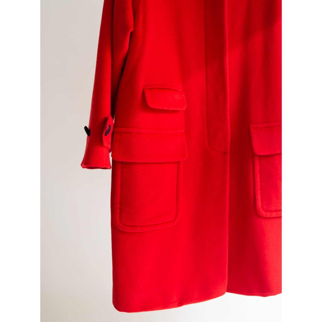 DAKS LONDON】Made in Great Britain Wool-Angora-Cashmere Coat