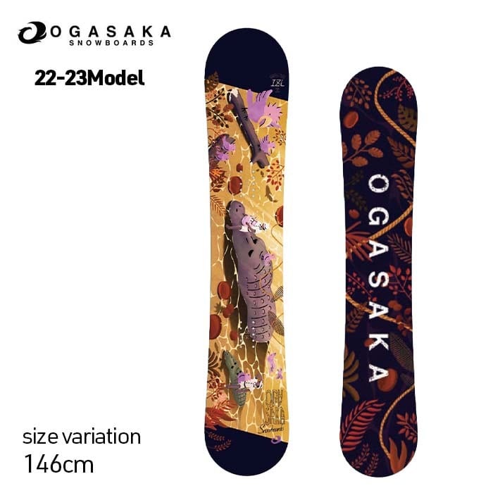 22-23 ogasaka ct 146cm スノーボード スノボー-