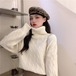 セーター レディース 大きいサイズ 秋冬 秋 冬 タートルネック オフタートルネック ニット ニットセーター 厚手 ケーブルニット ケーブル編み ハイネック ハイネックニット レディースセーター 新作