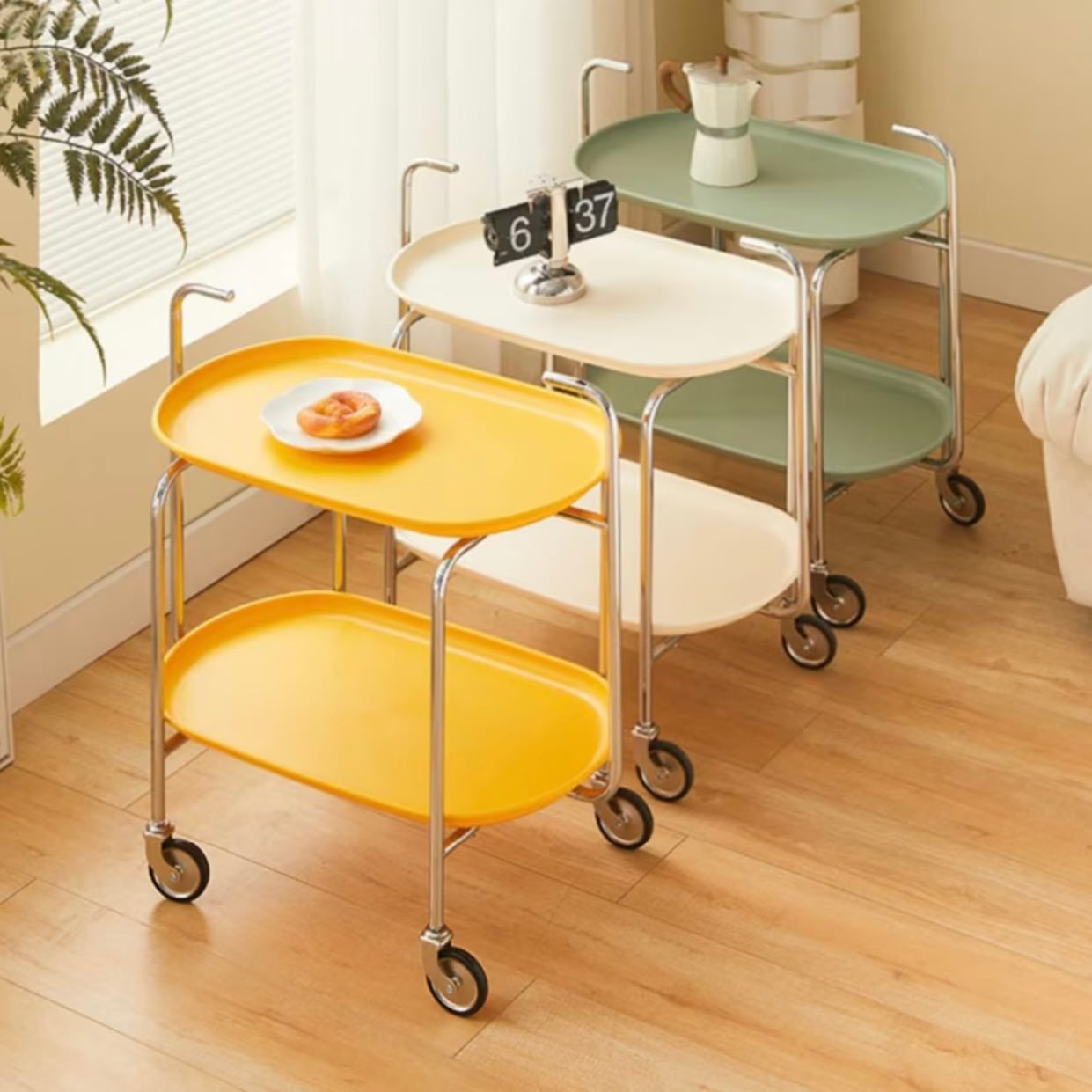 mid century trolly 3colors / ミッドセンチュリー 移動式