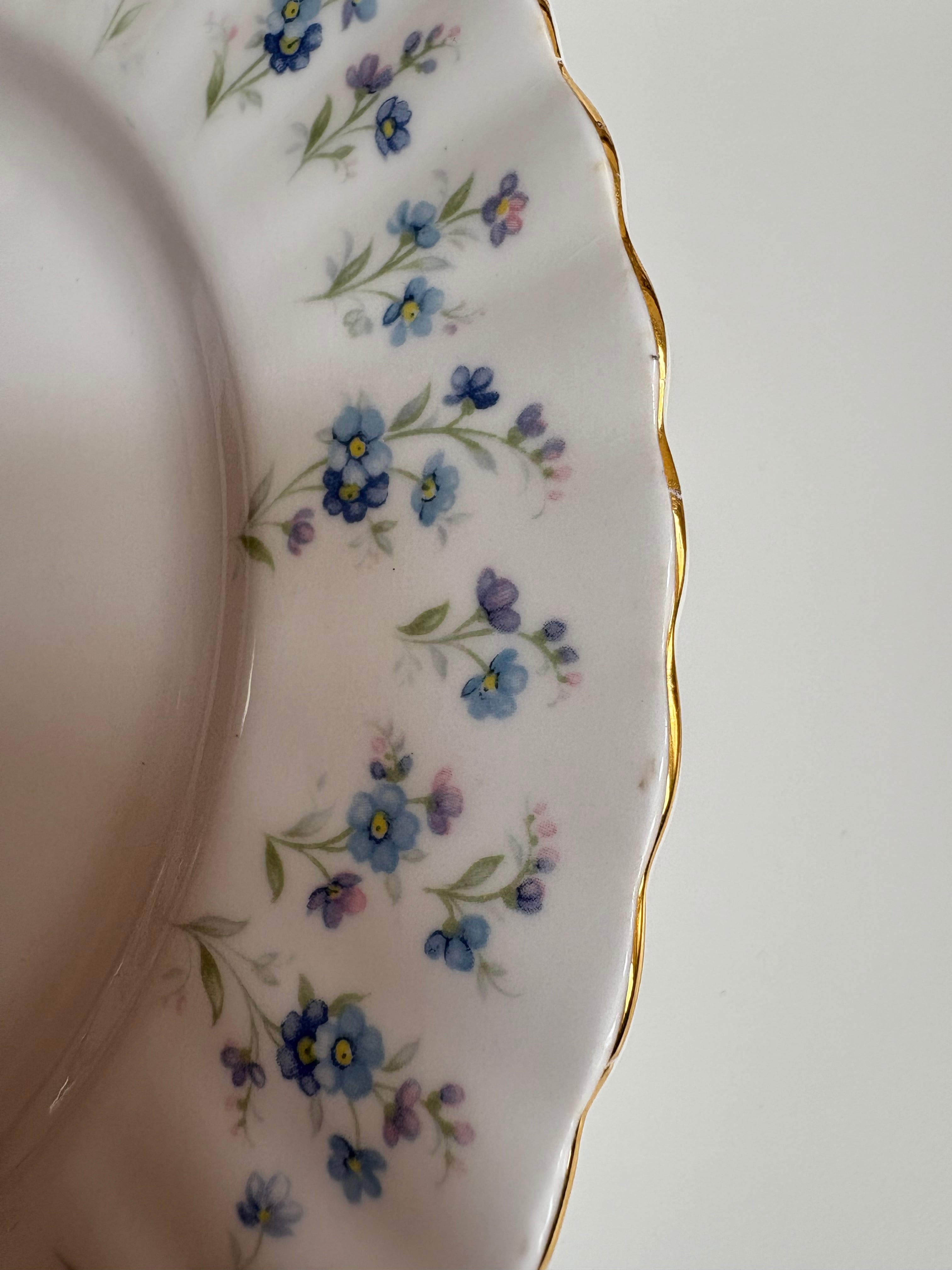 ロイヤルアルバート☆勿忘草☆プレート 12枚