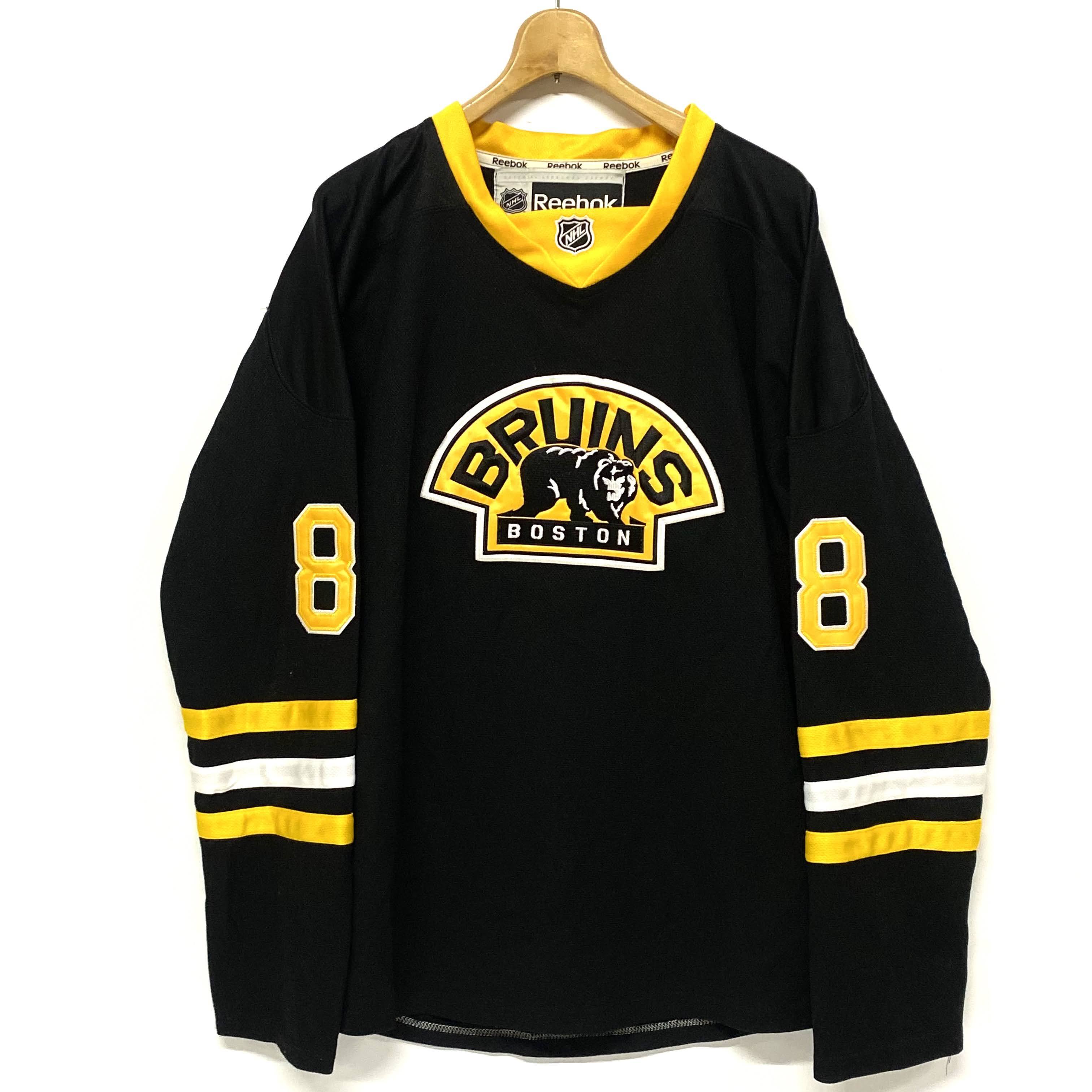 Reebok リーボックCCM NHL ボストン・ブルーインズ Boston Bruins ゲームシャツ ホッケーシャツ ユニフォーム メンズ50  XXL相当 古着【ゲームシャツ】 | cave 古着屋【公式】古着通販サイト