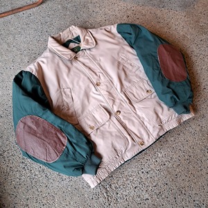 エルボーパッチ付き ダウンショートジャケット used [312069]