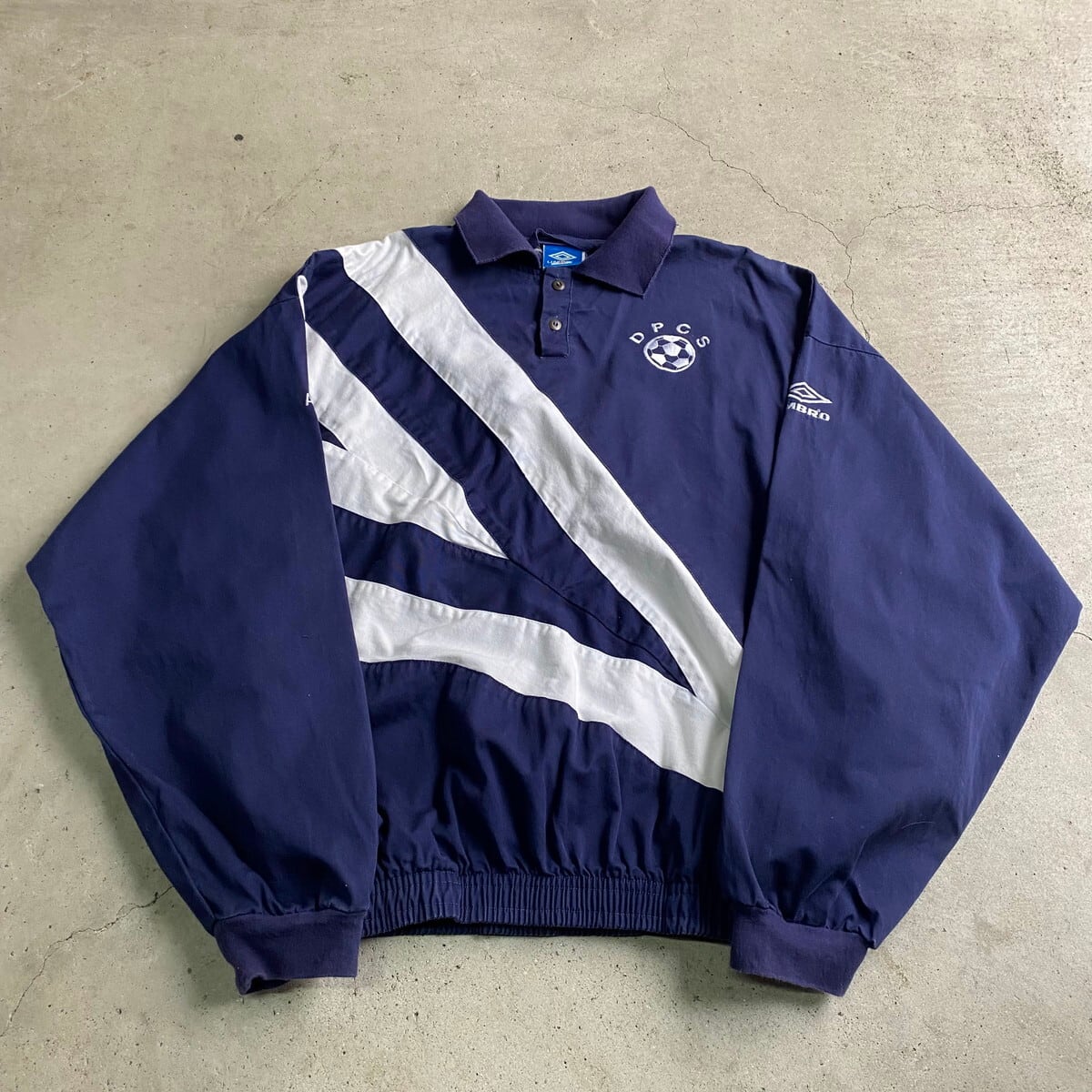 90年代 UMBRO アンブロ プルオーバー コットンジャケット メンズXL