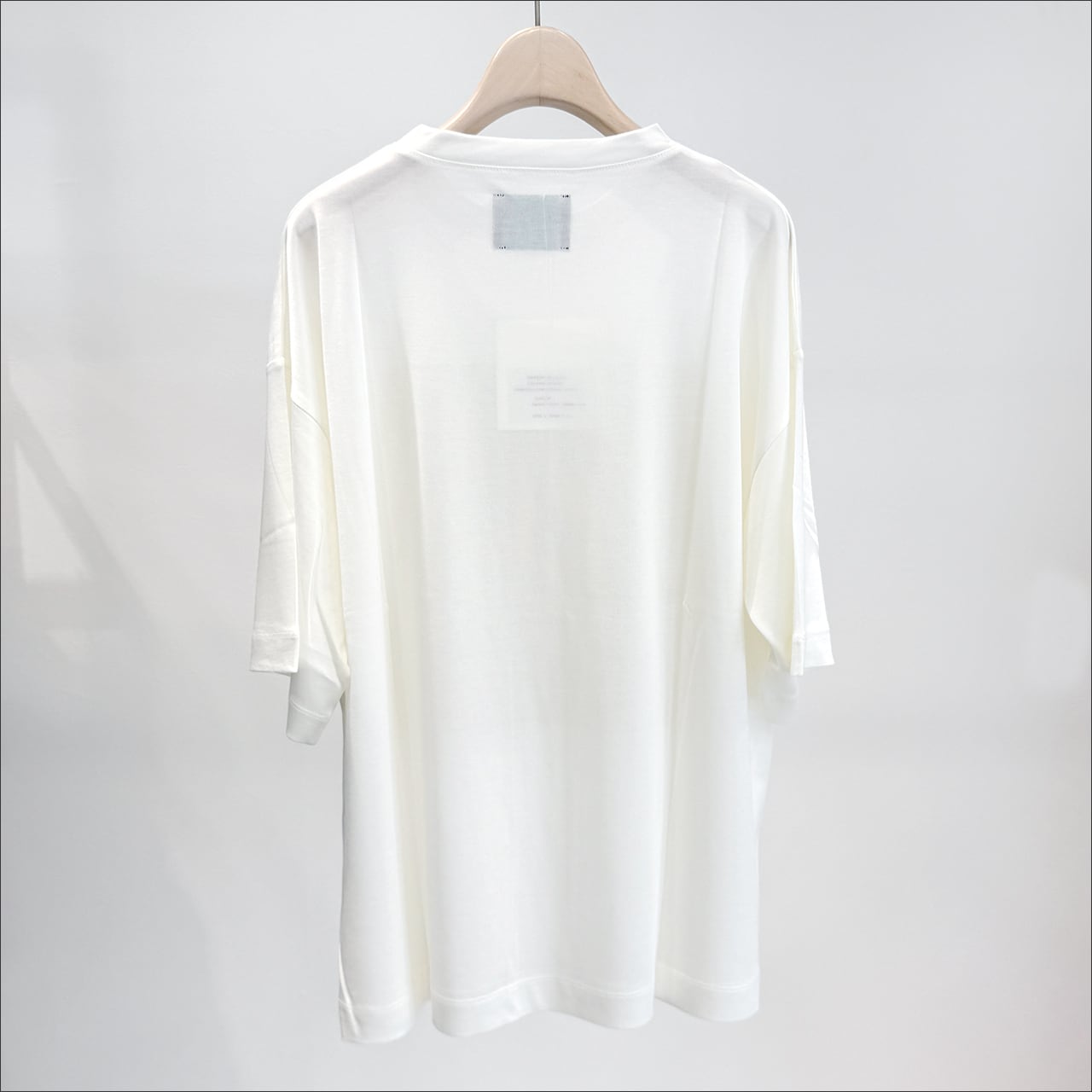 TAGE アートプリントバギーTシャツ 2601-TGCS746 (チャコール/ホワイト