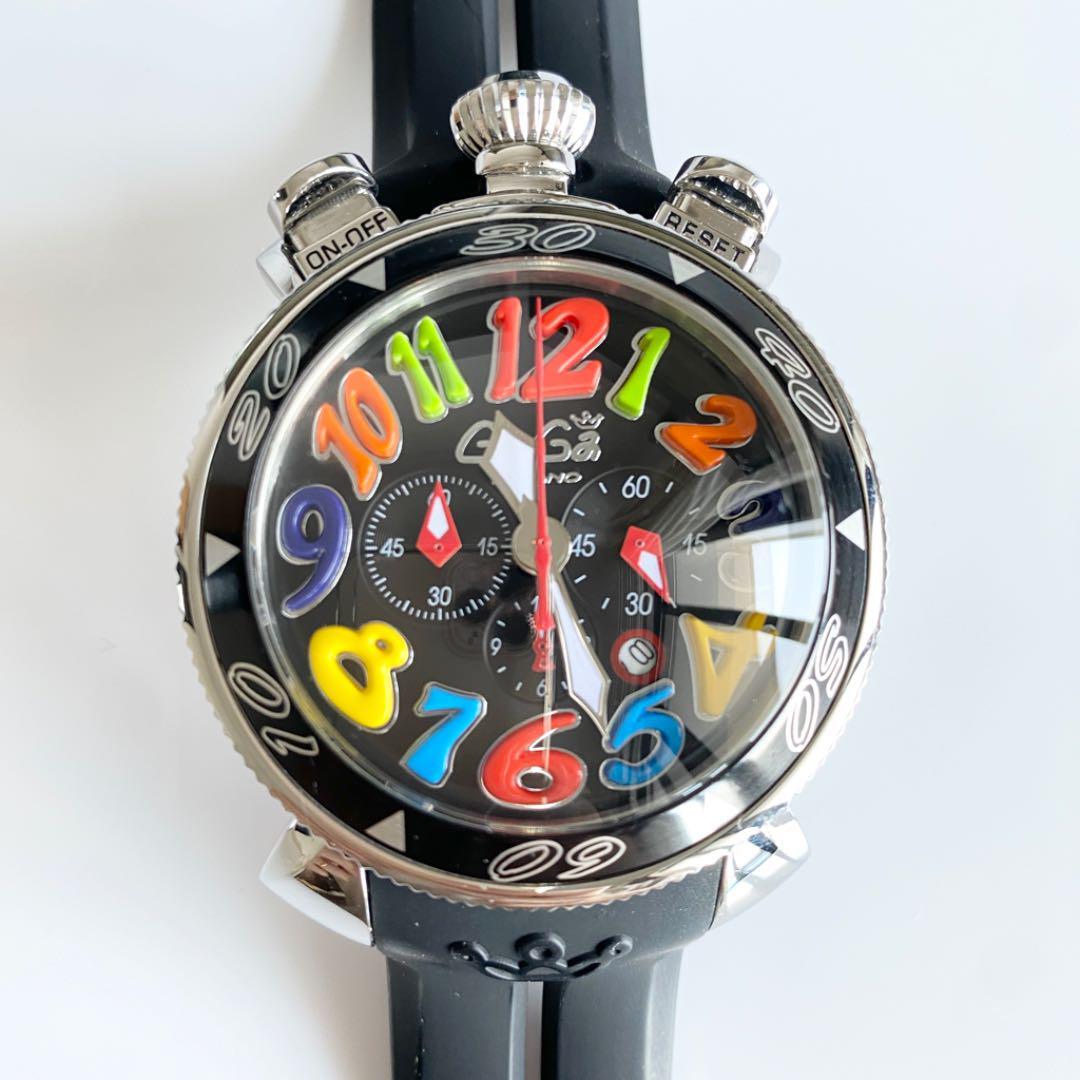 ガガミラノ クロノグラフ 腕時計 新品 未使用 本物 正規品-