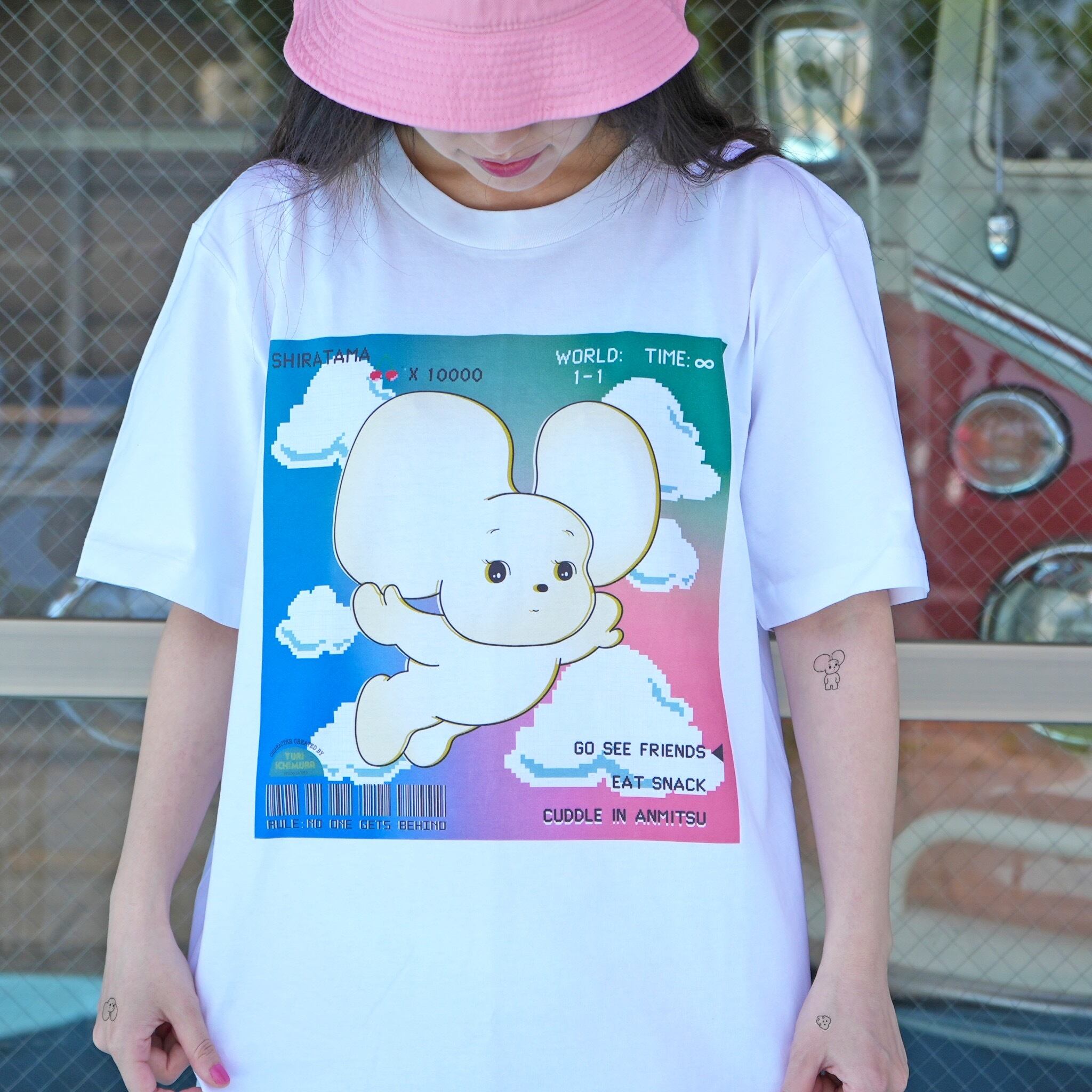 【新品】しらたまこ ユニフォーム風Tシャツ 51c1sGAAoVL._AC_SY200_QL15_.jpg