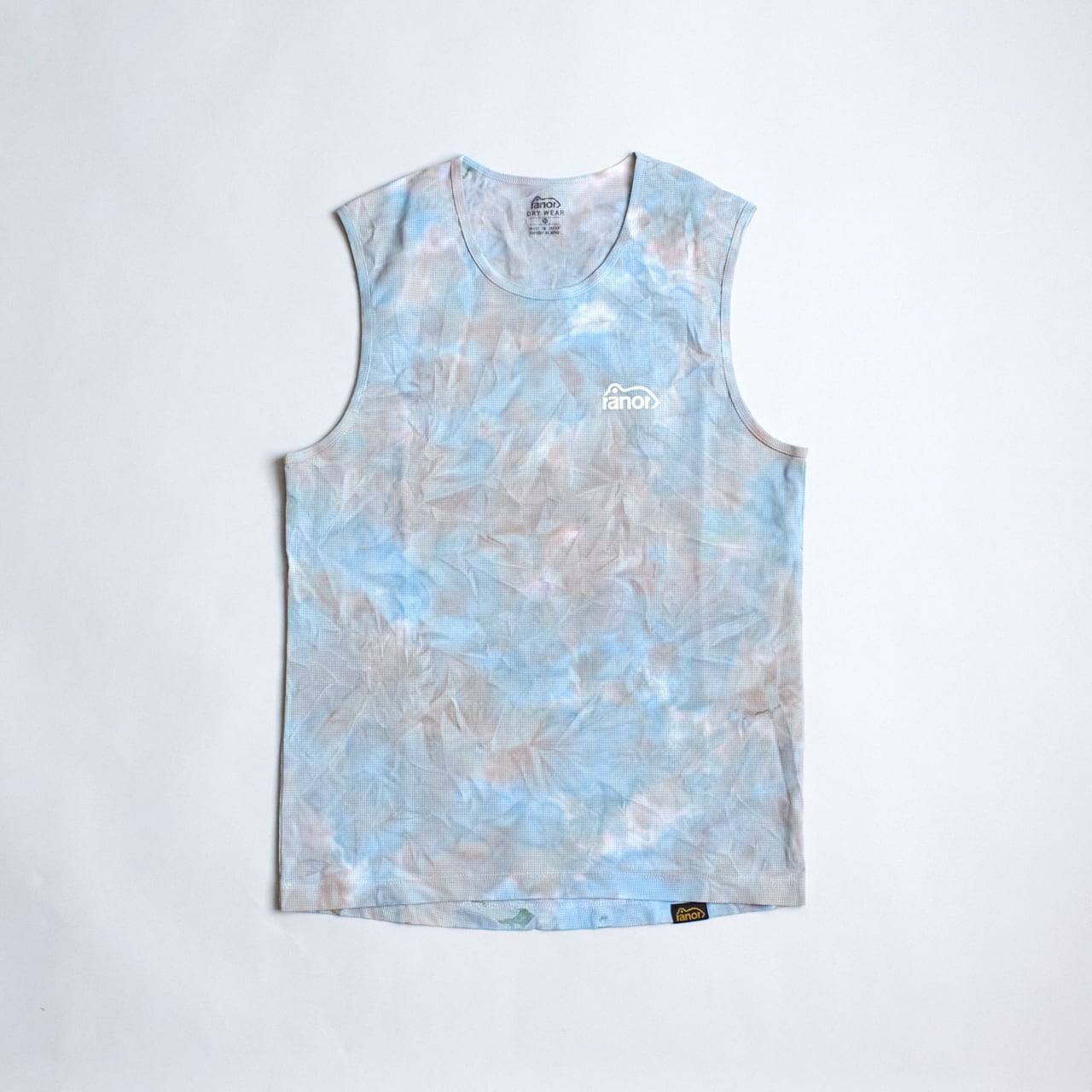 ranor(ラナー)TIE DEYING NOSLEEVE  - メンズレディーススリーブレス