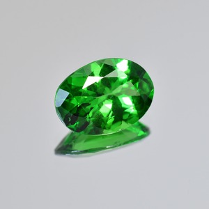 加工OK ソ付 ツァボライト ガーネット 0.96ct ルース オーバル