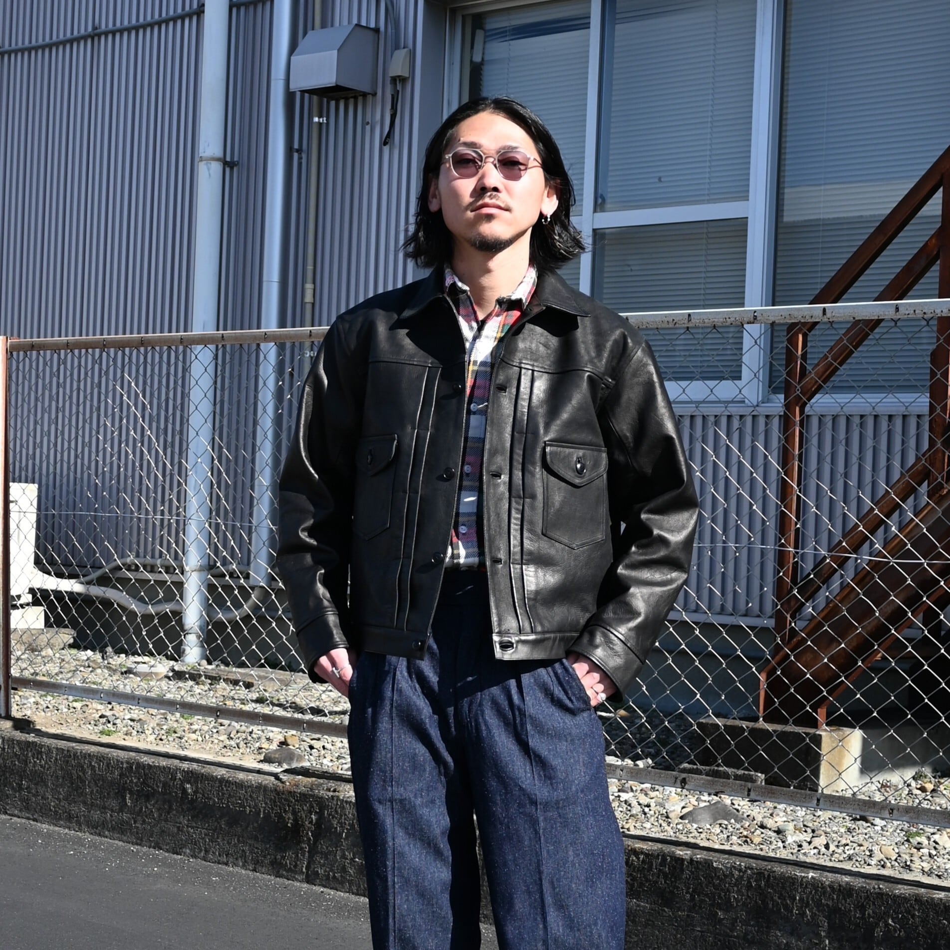 OLD JOE(オールドジョー)名作PATINA HORSE-HIDE JEAN JACKET
