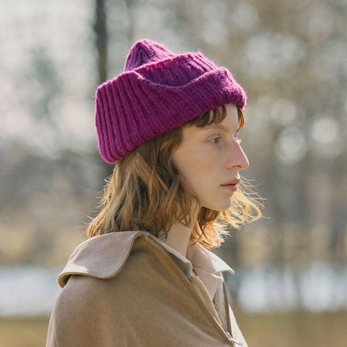 chisaki(チサキ)Kokoベビーアルパカ リバーシブルニットキャップ