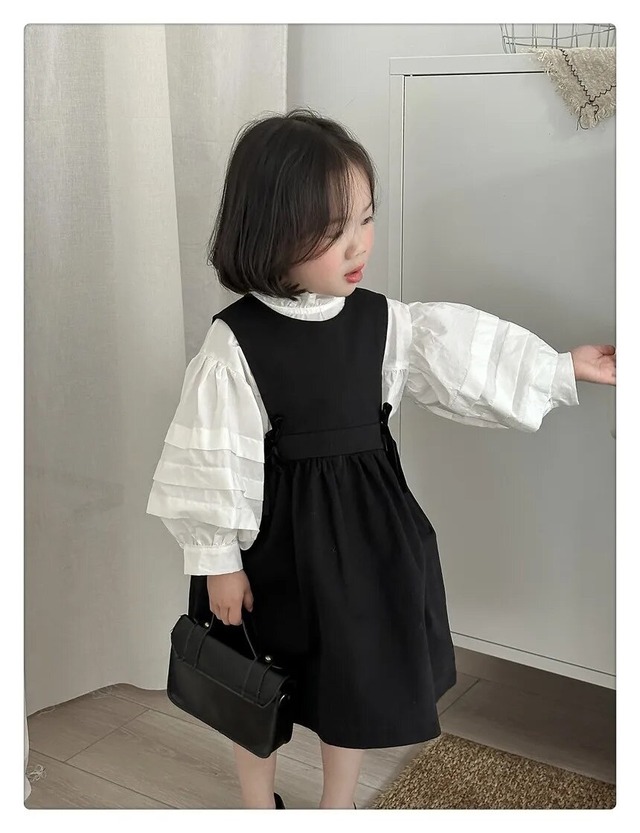 【取寄】クラシカルなハイネックフリルAラインブラウス