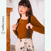 【3color】ニッチなクロスデザイン　ボトリングシャツ C0167