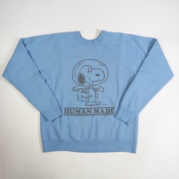 HUMAN MADE PEANUTS SWEATSHIRT #1 BLUE L - スウェット